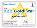 Winner of a Gold Certificate from BBB Denver/Boulder 2012